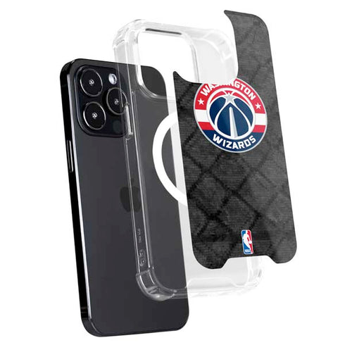 NBA Washington Wizards Black Rust iPhone 15 Pro MagSafe Case